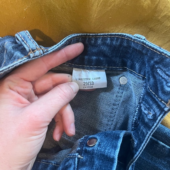 Vintage Silver Jeans Size 27 Bell Bottoms Super Wide Leg Flare Low RiseY2k - Picture 9 of 11